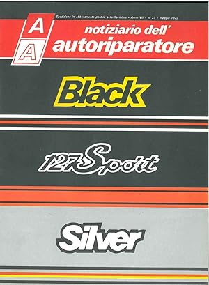 Notiziario dell autoriparatore, Anno VII - n° 29 - maggio 1979. 127 Sport, black, silver
