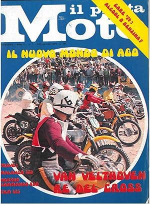 Il pilota moto. Quattordicinale. Anno V, n. 1, 3-15 gennaio 1974