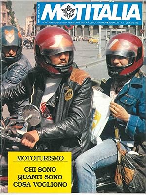 Motitalia. Periodico mensile della federazione motocliclistica italiana. Anno XXXV, n. 1, gennaio...