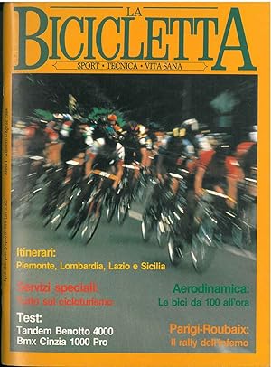 La bicicletta. Sport, tecnica, vita sana. Anno I, n. 4, apile 1984