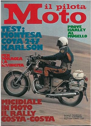 Il pilota moto. Quindicinale. Anno VII, n. 1, 20 gennaio 1976