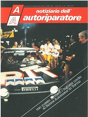 Notiziario dell autoriparatore, Anno VII - n° 28 - aprile 1979. Ritmo Rally in copertina, all'int...