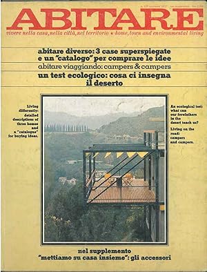 Abitare. Vivere nella casa, nella città, nel territorio. N. 159 novembre 1977. Abitare diverso: 3...