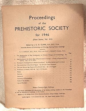 Imagen del vendedor de PROCEEDINGS OF THE PREHISTORIC SOCIETY FOR 1946 a la venta por THE BOOK VAULT