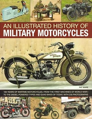 Bild des Verkufers fr AN ILLUSTRATED HISTORY OF MILITARY MOTORCYCLES zum Verkauf von Paul Meekins Military & History Books