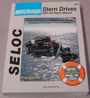 Seller image for Seloc Mercruiser Stern Drives 2001-2008 Repair Manual: Alpha, Bravo And Inboard Transmissions (#3208) for sale by Books of Paradise