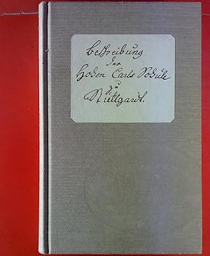 Seller image for Beschreibung der Hohen Karls-Schule in Stuttgart. Nachdruck der Originalausgabe von 1783 for sale by biblion2