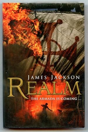 Image du vendeur pour Realm: The Armada is Coming (UK First Edition, First Printing - Unsigned Copy) mis en vente par Just Fiction Books