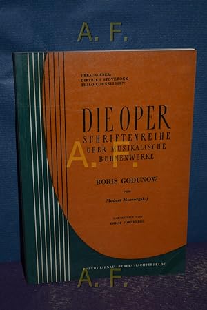 Seller image for Die Oper Schriftenreihe ber musikalische Bhnenwerke - Boris Godunow v. Modest Mussorgskij. Dargestellt von Erich Forneberg. for sale by Antiquarische Fundgrube e.U.