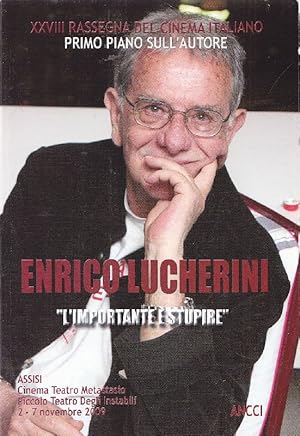 Immagine del venditore per Enrico Lucherini, l'importante  stupire venduto da Studio Bibliografico Marini
