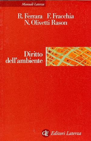 Immagine del venditore per Diritto dell&#39;ambiente venduto da Studio Bibliografico Marini