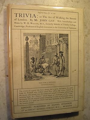 Seller image for Trivia: Or the Art of Walking the Streets of London for sale by Craftsbury Antiquarian Books
