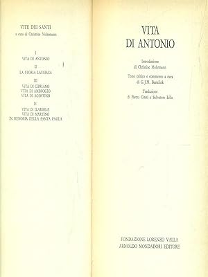 Vita di Antonio