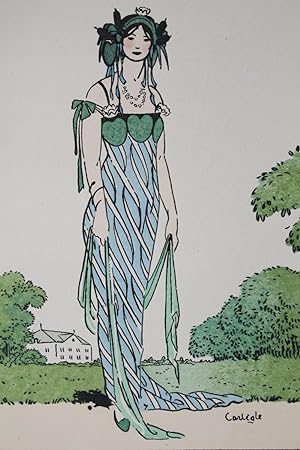 La Rivière. Costume de fantaisie (pl.3, La Gazette du Bon ton, 1912-1913 n°4)