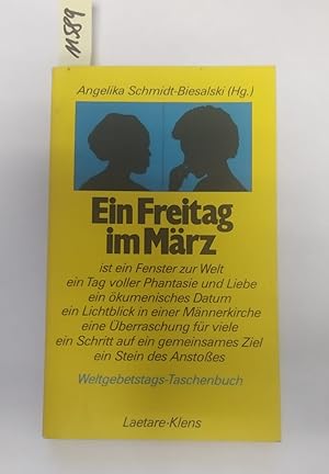 Bild des Verkufers fr Ein Freitag im Mrz. Weltgebetstags-Taschenbuch. zum Verkauf von AphorismA gGmbH