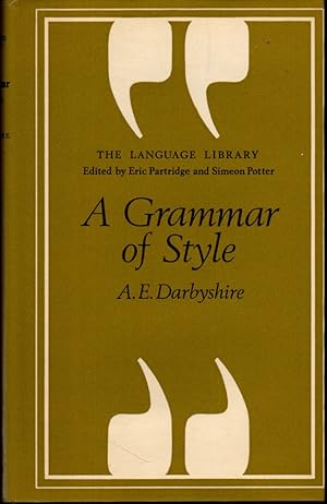 A Grammar of Style