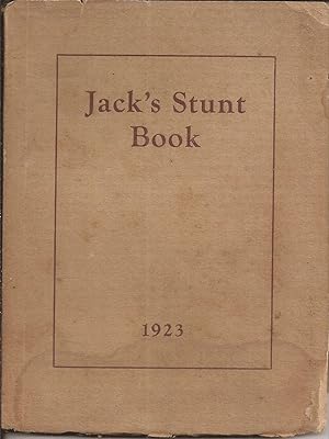 Seller image for Jack's Stunt Book 1923 for sale by Auldfarran Books, IOBA