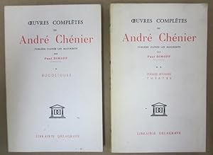 Seller image for Oeuvres Completes de Andre Chenier, Volume I: Bucoliques; Volume II: Poemes, Hymnes, Theatre for sale by Atlantic Bookshop