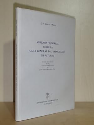 Immagine del venditore per MEMORIA HIST�RICA SOBRE LA JUNTA GENERAL DEL PRINCIPADO DE ASTURIAS venduto da Libros del Reino Secreto