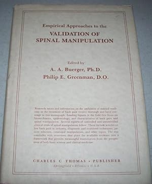 Empirical Approaches to the Validation of Spinal Manipulation