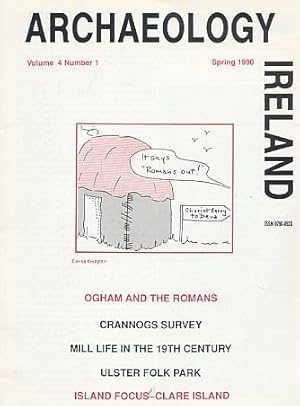 Bild des Verkufers fr Volume 4; Nr. 1. Archaelogy Ireland. 1990. zum Verkauf von Fundus-Online GbR Borkert Schwarz Zerfa