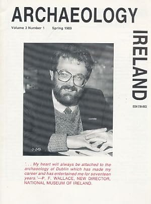 Bild des Verkufers fr Volume 3; Nr. 1. Archaelogy Ireland. 1989. zum Verkauf von Fundus-Online GbR Borkert Schwarz Zerfa