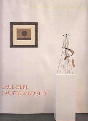 Bild des Verkufers fr Paul Klee - Fausto Melotti - eine Blume tritt auf : [on the occasion of the Exhibition Paul Klee - Fausto Melotti - eine Blume Tritt auf, 2nd September - 8th October 2011, Beck & Eggeling International Fine Art in cooperation with Repetto Projects]. [catalogue ed. Linda Inconi . Texts Paolo Repetto ; Willy Athenstdt ; Dieter Schwarz. Transl. Sarah Grnberg .] zum Verkauf von Licus Media