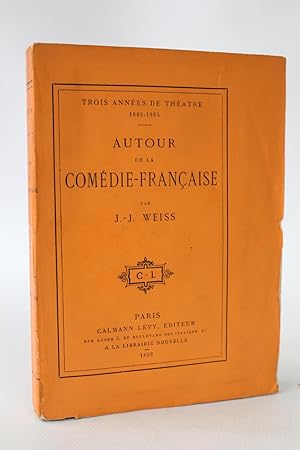 Image du vendeur pour Trois annes de thtre 1883-1885. Autour de la Comdie-Franaise mis en vente par Librairie Le Feu Follet