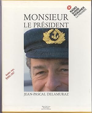 Seller image for Monsieur le prsident. Jean-Pascal Delamuraz. Coffret avec une cassette audio. for sale by le livre ouvert. Isabelle Krummenacher