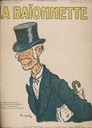 Immagine del venditore per La ba�onnette. 54. La question des loyers venduto da LIBRAIRIE GIL-ARTGIL SARL