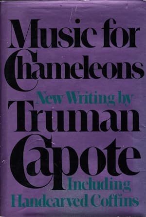 Image du vendeur pour MUSIC FOR CHAMELEONS: New Writing. mis en vente par Bookfever, IOBA  (Volk & Iiams)