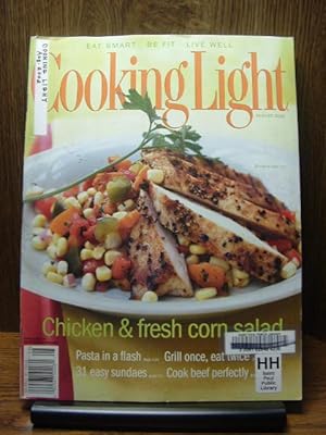 Immagine del venditore per COOKING LIGHT MAGAZINE - August 2002 venduto da The Book Abyss