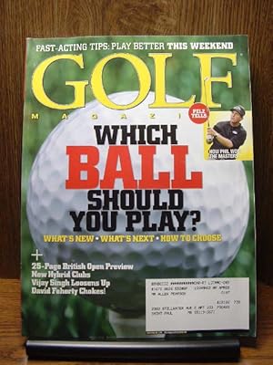 Seller image for GOLF MAGAZINE - July 2004 for sale by The Book Abyss