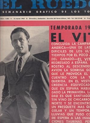 Imagen del vendedor de EL RUEDO. NUM. 1082. AO 1965 a la venta por LIBRERIA TORMOS