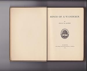 Image du vendeur pour Songs of a Wanderer mis en vente par Meir Turner