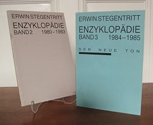 Bild des Verkufers fr 2 Bnde: Enzyklopdie. Band 2: 1980 - 1983. / Band 3: 1984 - 1985. Der neue Ton. zum Verkauf von Antiquariat Kelifer