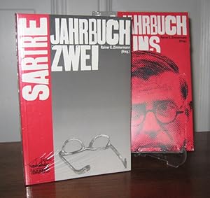 Imagen del vendedor de 2 Bnde: Das Sartre - Jahrbuch Eins. / Jahrbuch Zwei. a la venta por Antiquariat Kelifer