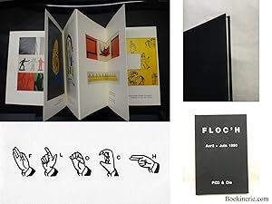 Bild des Verkufers fr FLOC'H - Avril - Juin 1990. Avant-propos de Jean-Luc Fromental. Pixi & Cie. Alma Pabieda. Rare Catalogue d'Exposition. zum Verkauf von Bookinerie