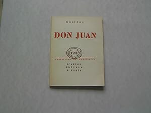 Bild des Verkufers fr Don Juan ou le festin de Pierre. Comedie. Theatre National Populaire. Collection du Repertoire, 12. zum Verkauf von Antiquariat Bookfarm