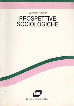 Bild des Verkufers fr Prospettive sociogiche zum Verkauf von Studio Bibliografico Marini