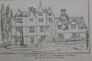 Old Combe House, near Campden Co. Glouc. before the alterations by Lord Campden. [Lithographic re...