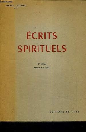 Bild des Verkufers fr ECRITS SPIRITUELS - 3E EDITION zum Verkauf von Le-Livre