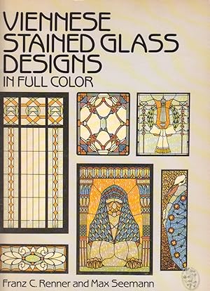 Imagen del vendedor de Viennese Stained Glass Designs in Full Color. a la venta por Antiquariat Burgverlag