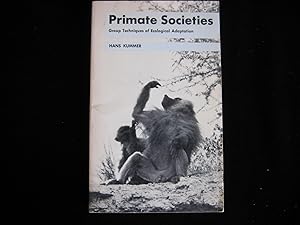 Image du vendeur pour Primate Societies Group Techniques of Ec mis en vente par HERB RIESSEN-RARE BOOKS