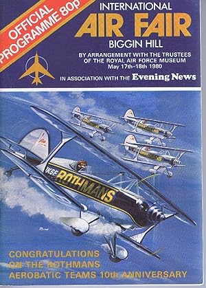 International Air Fair Biggin Hill 1980 Official Programme
