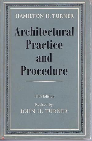 Seller image for Architectural Practice and Procedure for sale by Lazy Letters Books
