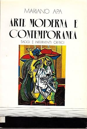 Bild des Verkufers fr Arte moderna e contemporanea zum Verkauf von Studio Bibliografico Marini