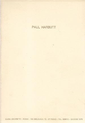 Immagine del venditore per Paul Harbutt, Galleria Chiaretti 1986 venduto da Studio Bibliografico Marini