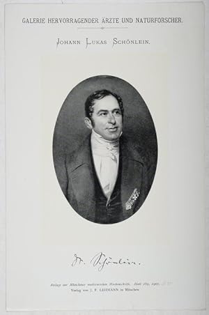 Bild des Verkufers fr Portrait, Brustbild, Lichtdruck nach Lithographie, 8,5 x 12 cm. zum Verkauf von Antiq. F.-D. Shn - Medicusbooks.Com