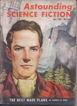Imagen del vendedor de ASTOUNDING Science Fiction: November, Nov. 1959 a la venta por Books from the Crypt